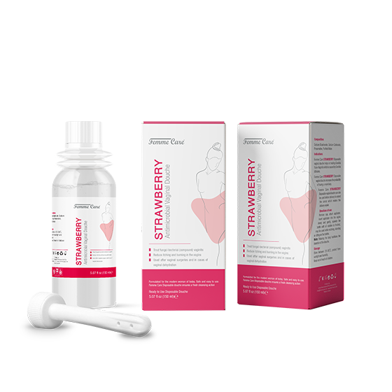 STRAWBERRY VAGINAL DOUCHE