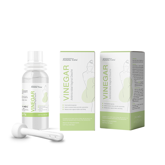 VINEGAR VAGINAL DOUCHE